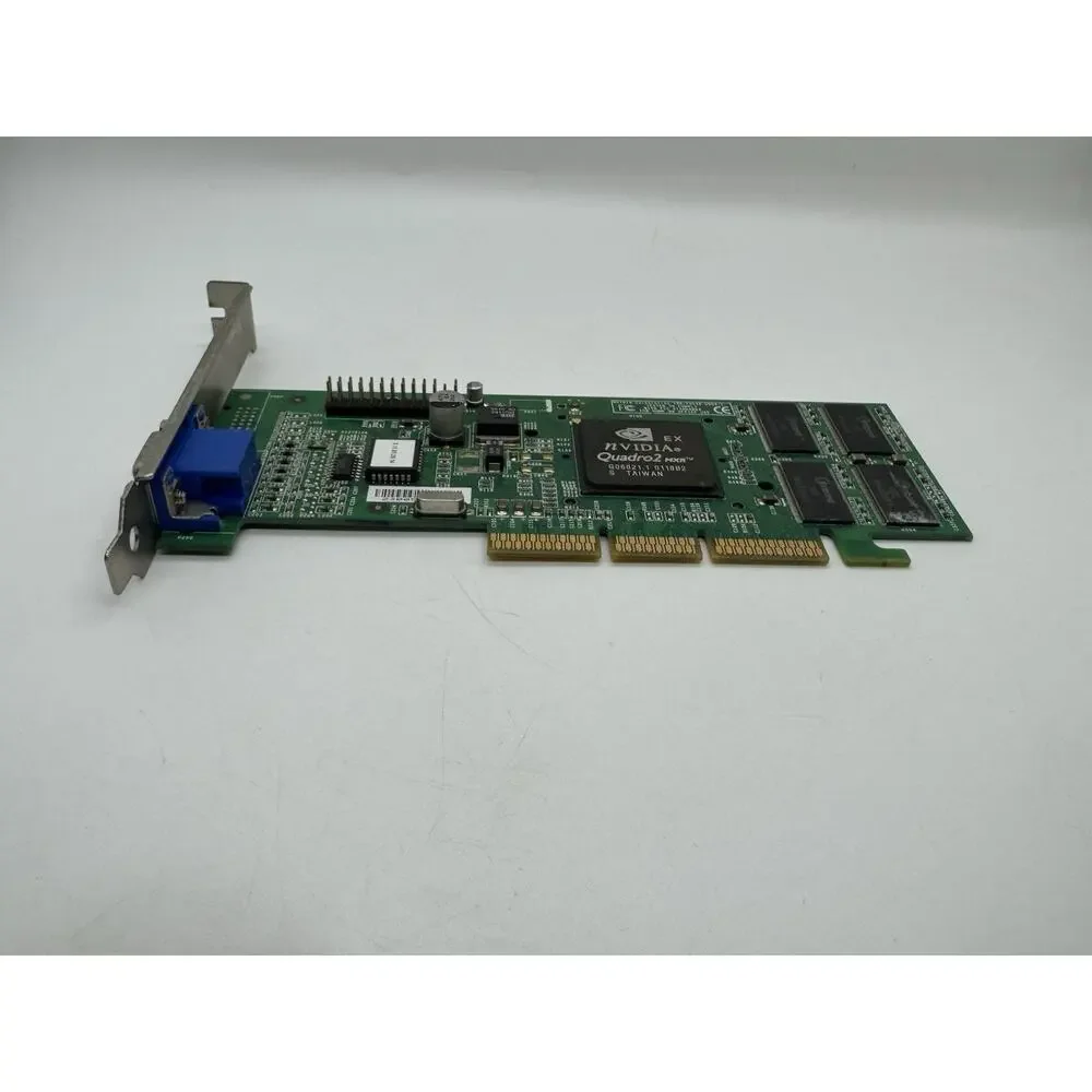 NVIDIA Quadro2 MXR EX 32MB AGP Graphics Card VGA P390CXB02 Untested Vintage